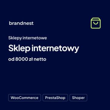 Sklep internetowy na WooCommerce, PrestaShop lub Shoper