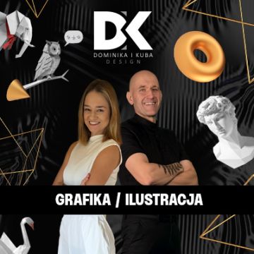 Dominika i Kuba - Projekty graficzne / Ilustracje