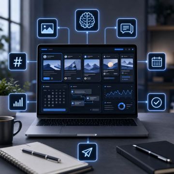 Agent Social Media AI – Automatyzacja postów Facebook Instagram Linkedin