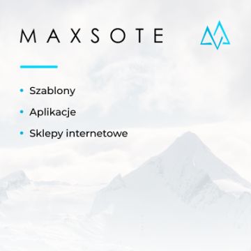 Dedykowany szablon graficzny do sklepu Shoper