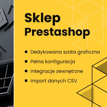 Sklep internetowy Prestashop - wdrożenie graficzne, integracje