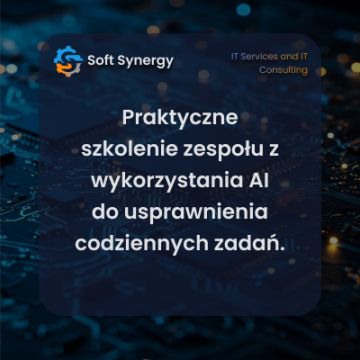 Szkolenie zespołu z wykorzystania narzędzi AI w codziennej pracy