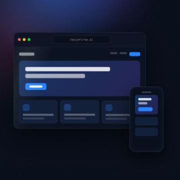 Firmowa strona internetowa, która sprzedaje