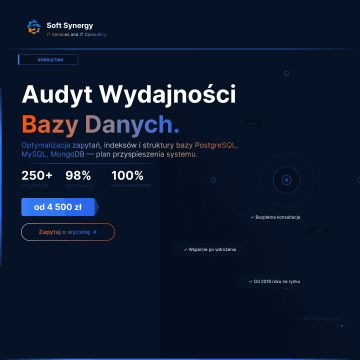 Analiza i optymalizacja wydajności bazy danych – PostgreSQL, MongoDB, MySQL