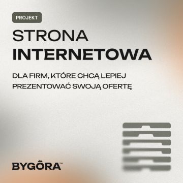 Projekt strony firmowej
