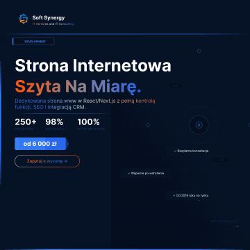 Strona internetowa szyta na miarę – React, Next.js bez ograniczeń szablonów