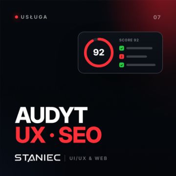 Audyt UX/UI, SEO i konwersji strony internetowej