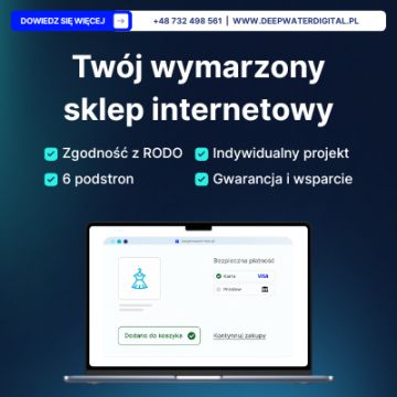 Sklep internetowy - E-commerce