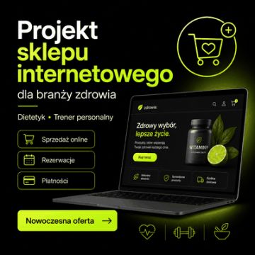 Sklep internetowy dla dietetyków & trenerów