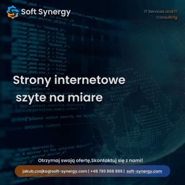 Strony internetowe szyte na miare