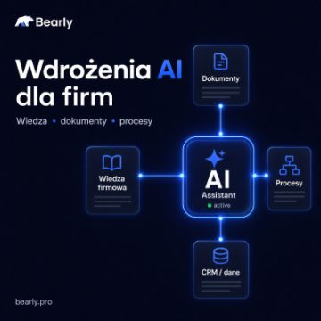 Narzędzia AI dopasowane do procesów firmy
