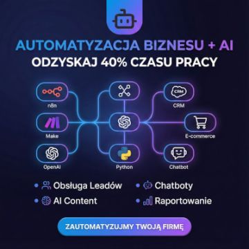 Automatyzacja Biznesu (n8n / Make) + AI