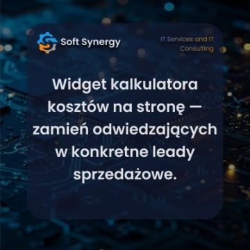 Widget kalkulatora kosztów na stronę