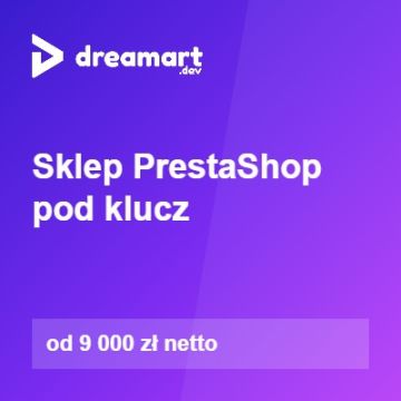 Sklep internetowy PrestaShop pod klucz