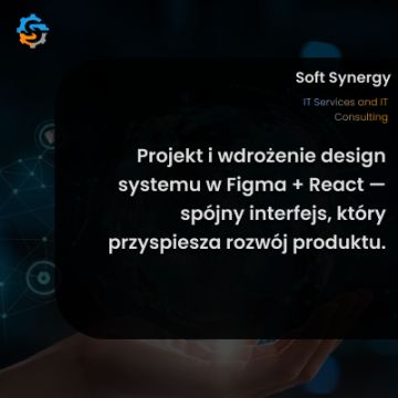Projekt i wdrożenie design systemu w Figma + React