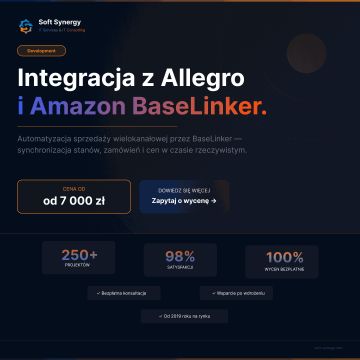 Integracja z marketplace (Allegro/Amazon) przez BaseLinker