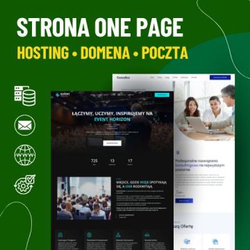 Strona internetowa ONEPAGE - Wizytówka | Wordpress