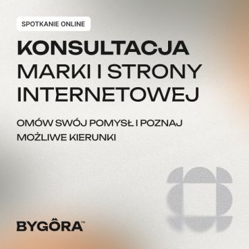 Konsultacja marki i strony internetowej - Spotkanie online