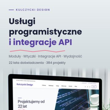 Usługi programistyczne i zaawansowane wdrożenia technologiczne