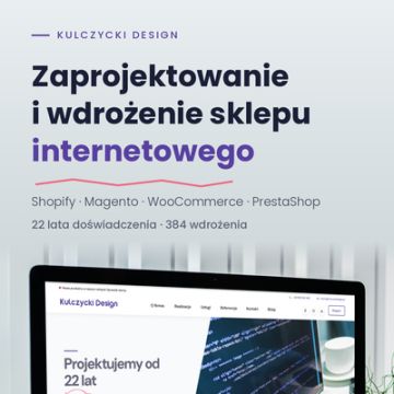 Zaprojektowanie i wdrożenie sklepu internetowego