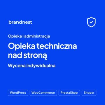 Opieka techniczna nad stroną lub sklepem — WordPress, WooCommerce, PrestaShop