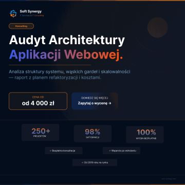 Audyt architektury aplikacji webowej – mapa problemów zanim staną się kosztowne