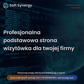Profesjonalna podstawowa strona wizytówka dla twojej firmy