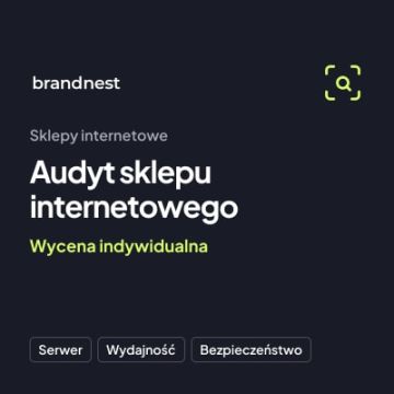 Audyt sklepu internetowego — serwer, wydajność i bezpieczeństwo