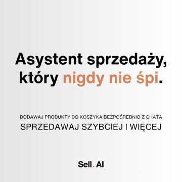 Sell.AI - wirtualny asystent sprzedaży dla sklepów WooCommerce
