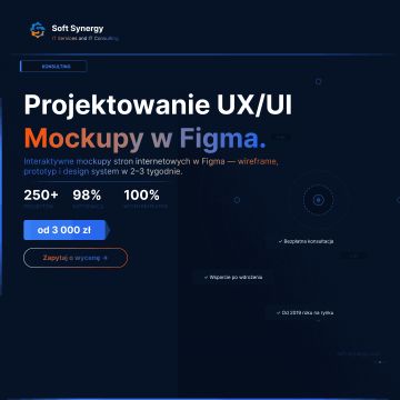Projektowanie UX/UI w Figma – interaktywne mockupy przed rozpoczęciem programowania
